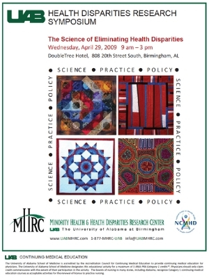 2009: Health Disparities and Genomics