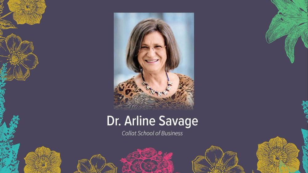 Dr. Arline Savage. 