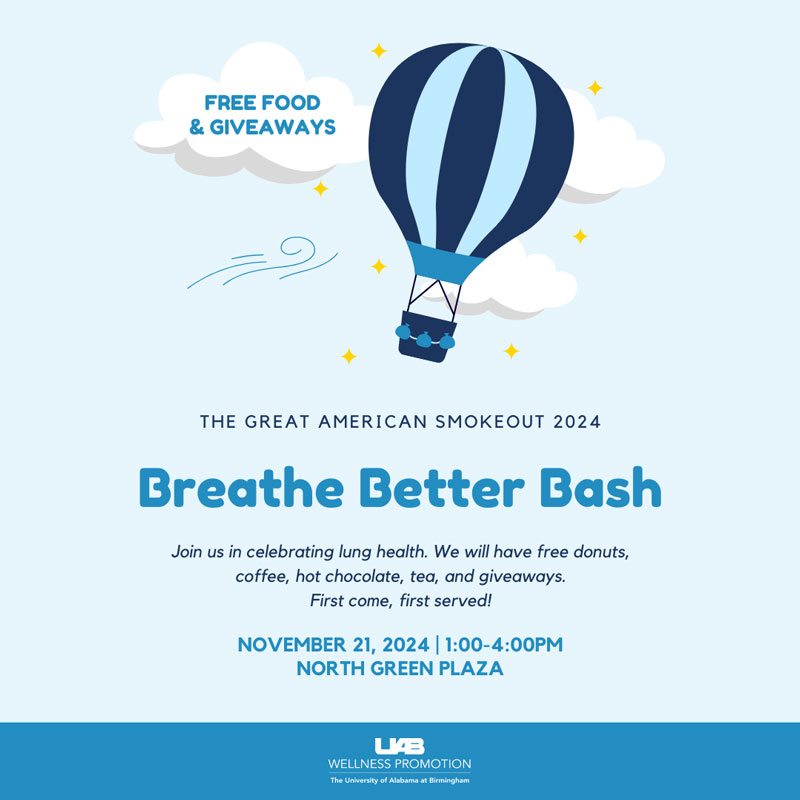 CAPPI Supports the Great American Smokeout / UAB Breathe Better Bash