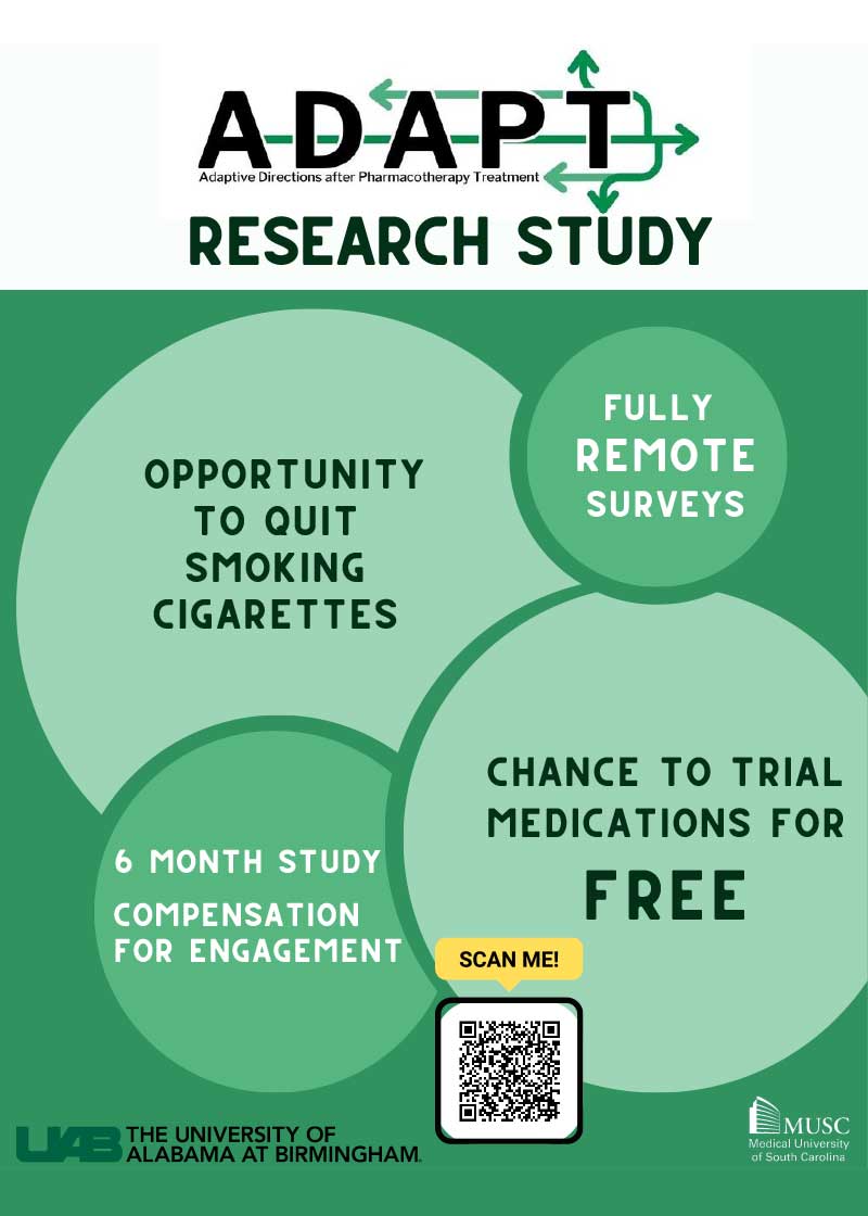 Opportunity to quit smoking cigarettes