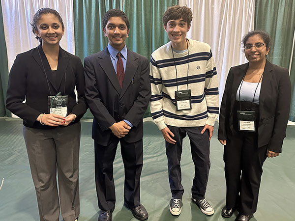 The recipients of the Regeneron International Science and Engineering Fair Nomination.