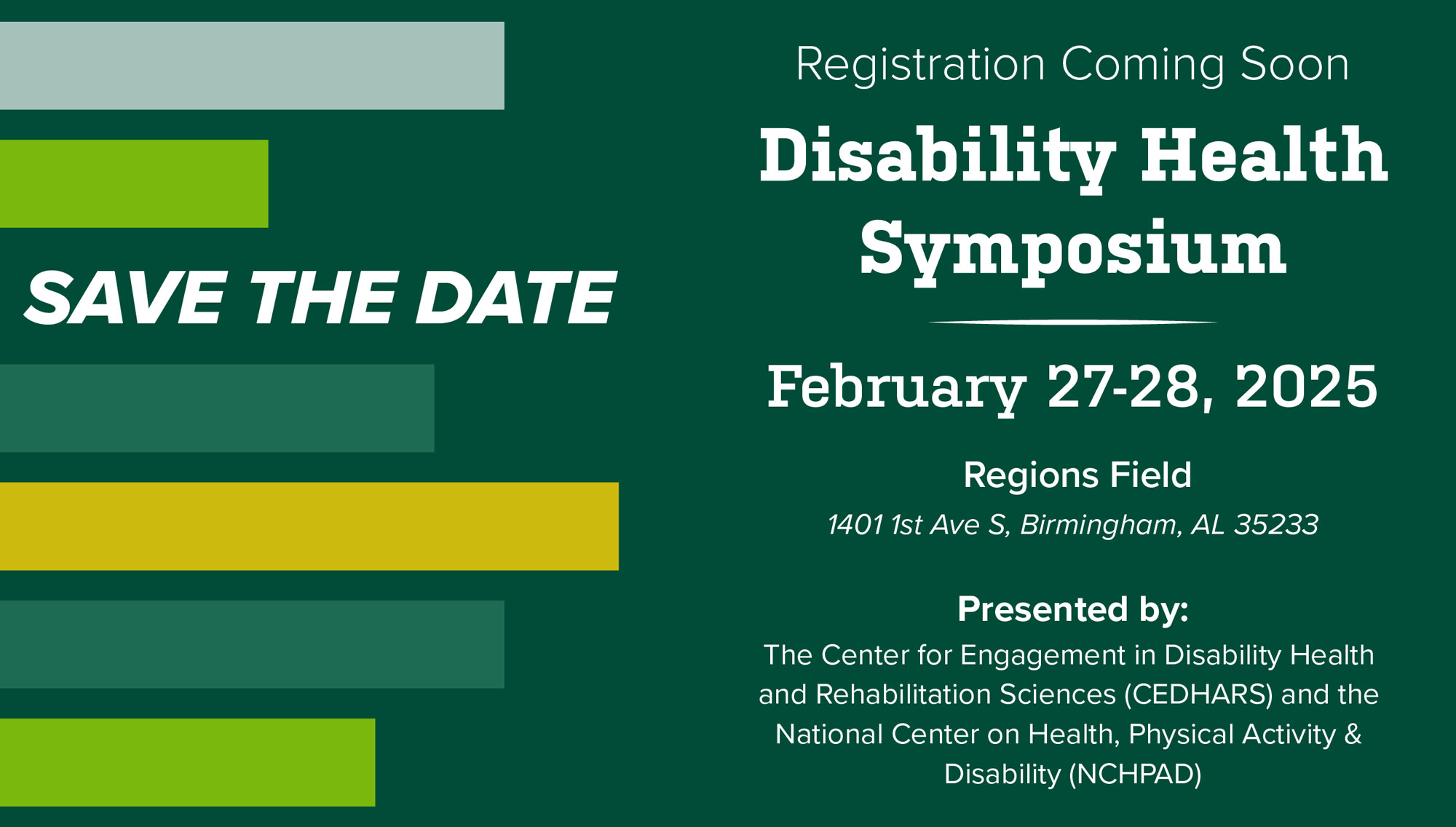 Symposium banner - all info in page text. 