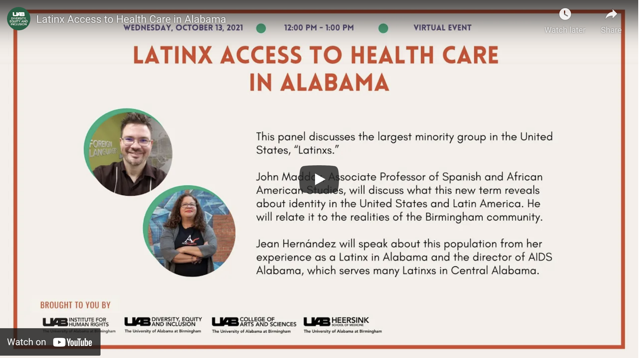 Latinx Access to Health Care in Alabama
