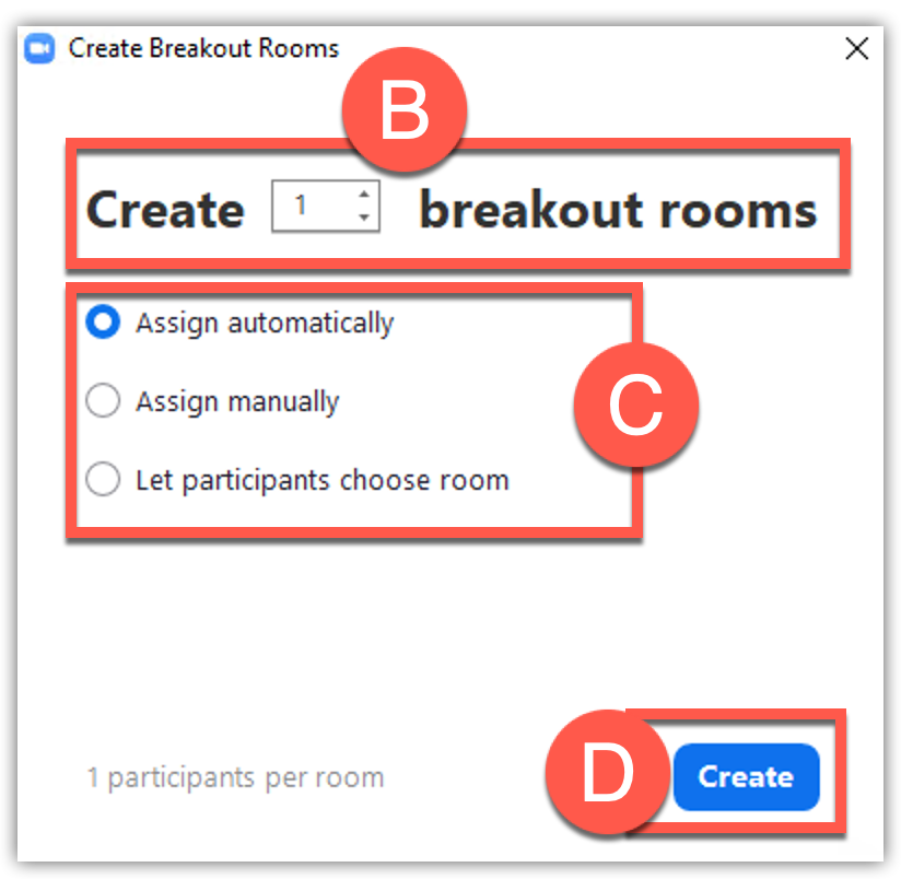 Instructor Guide: Zoom Breakout Rooms (In-Meeting) - eLearning | UAB