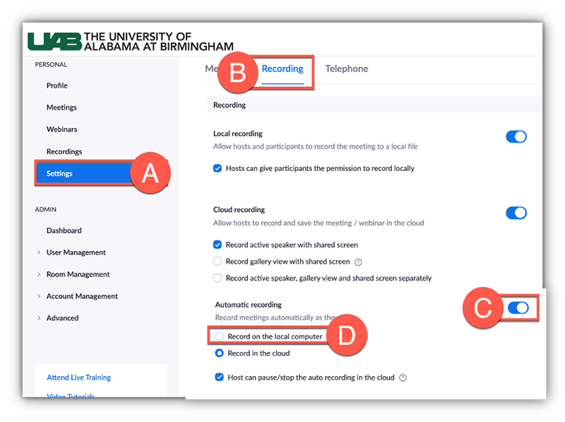 recording zoom meetings free