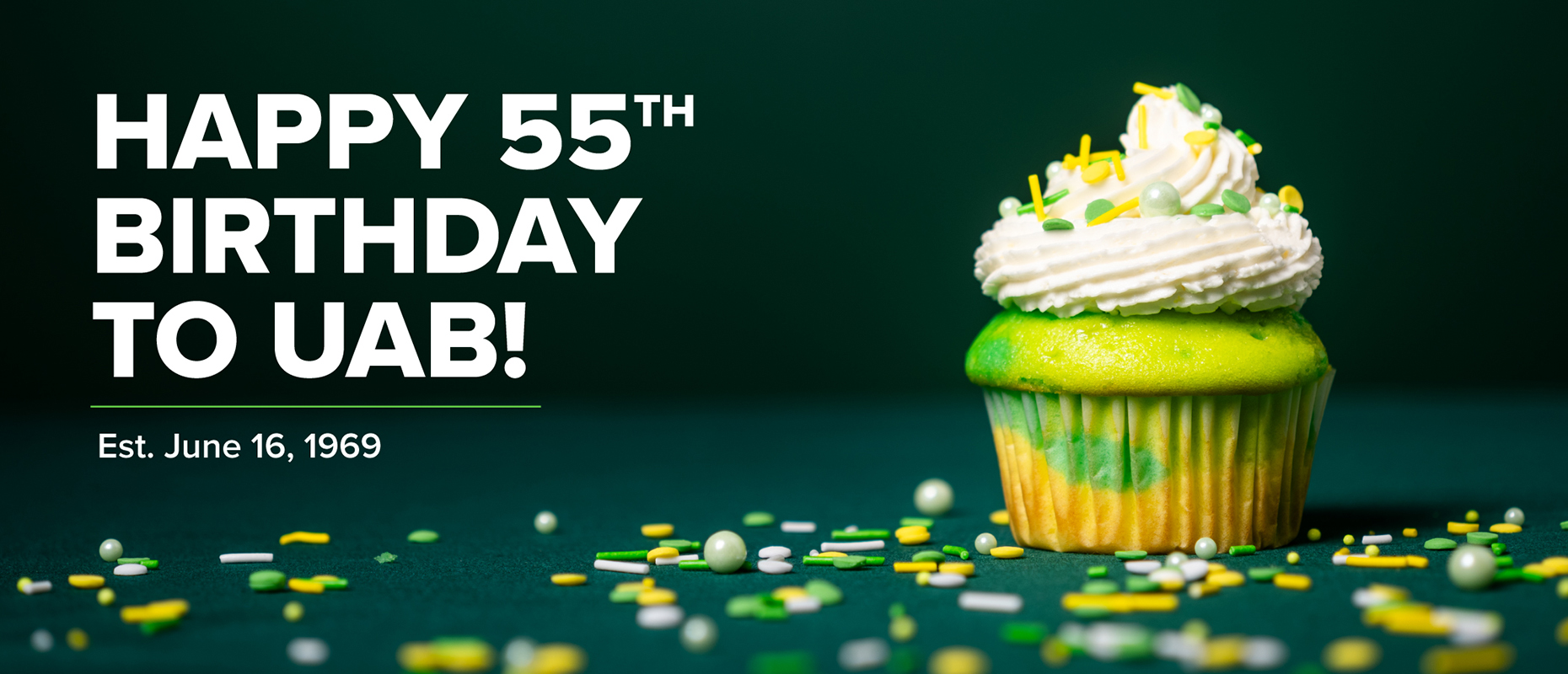 Happy 55th birthday to UAB! Established June 16, 1969.