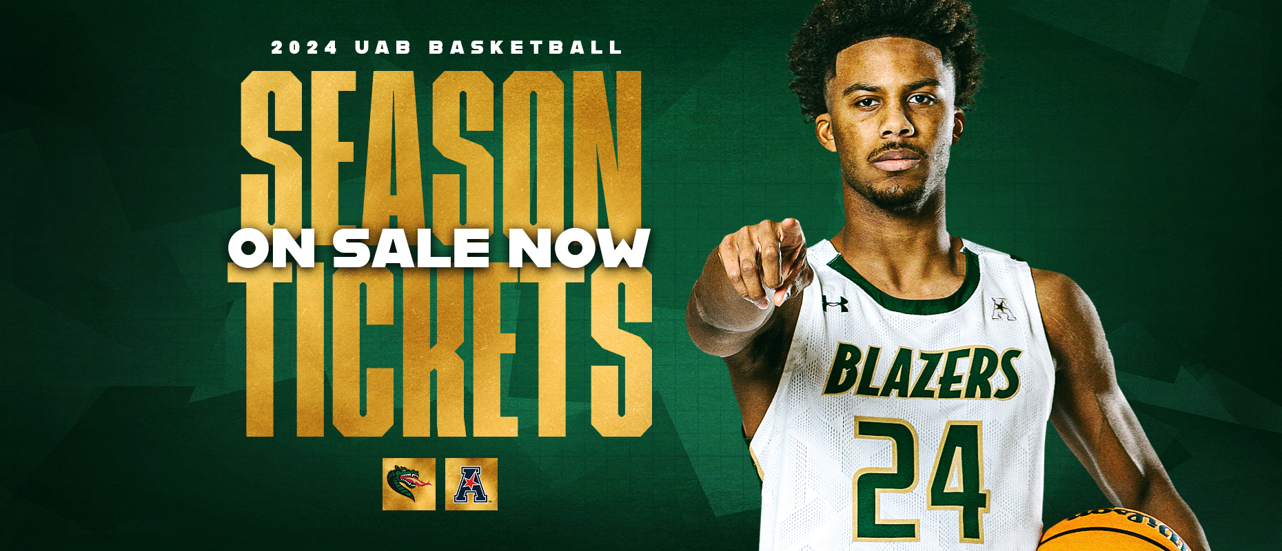 2024 UAB Basketball season tickets on sale now.