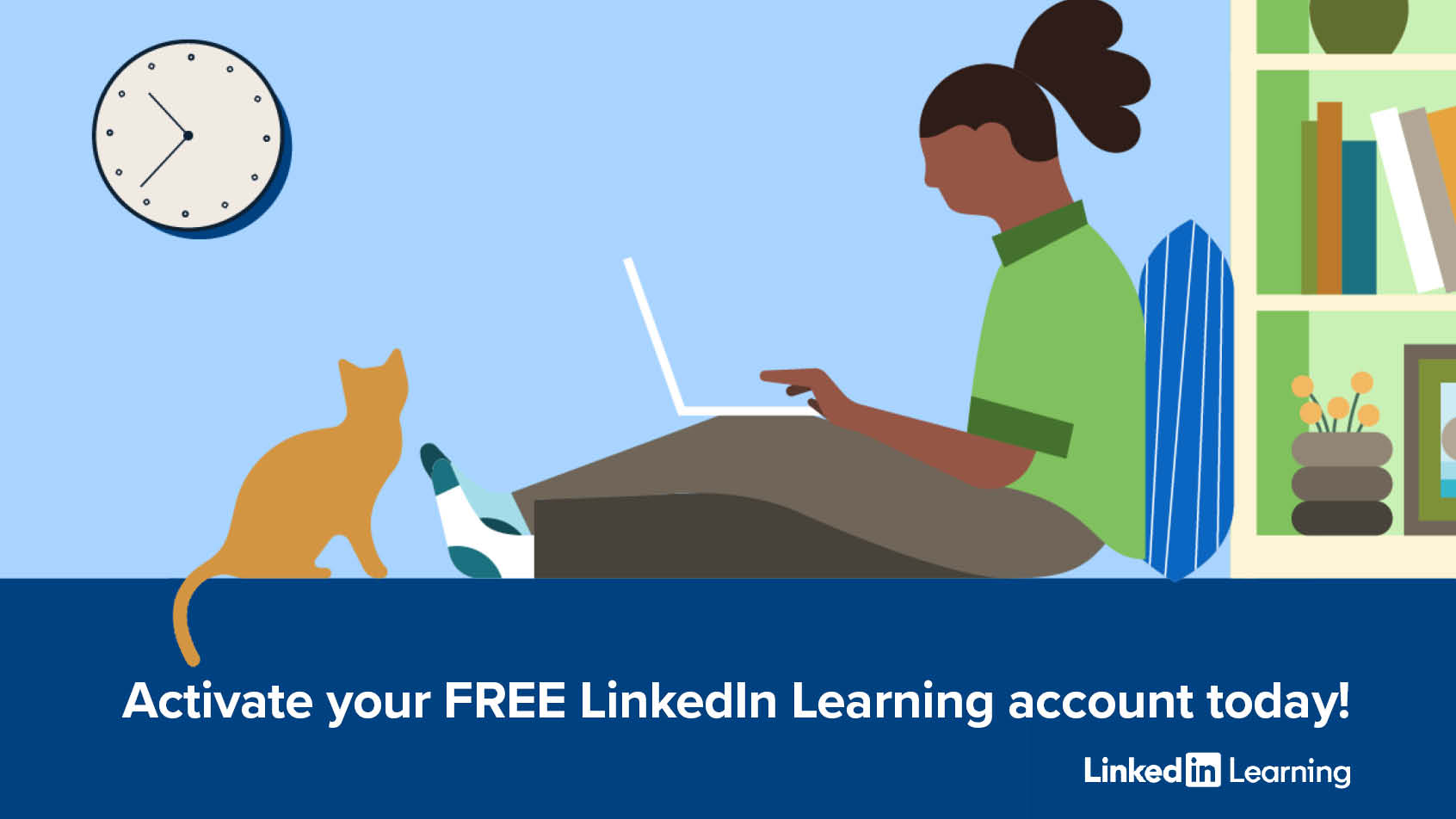 Activate your FREE Linkedin Learning account today!