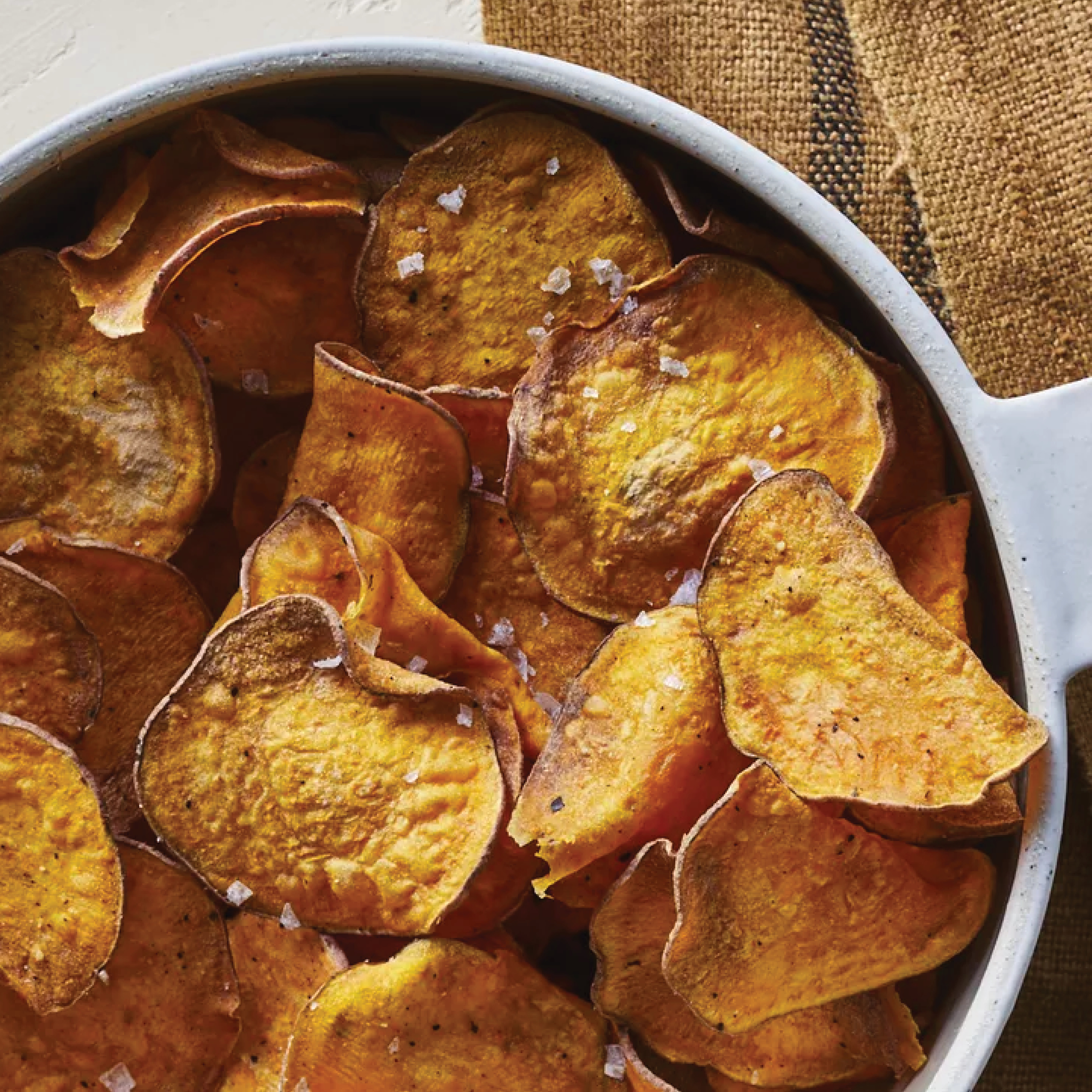 Air-Fryer Sweet Potato Chips