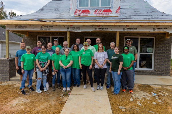 UAB IT partners with UAB Benevolent Fund on Habitat for Humanity