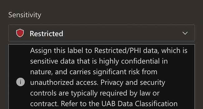 OneDrive updated to host restricted data