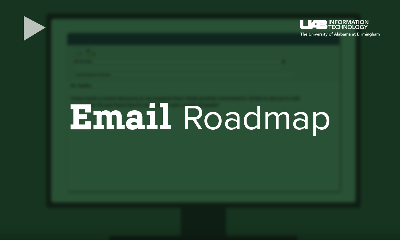 Email Roadmap