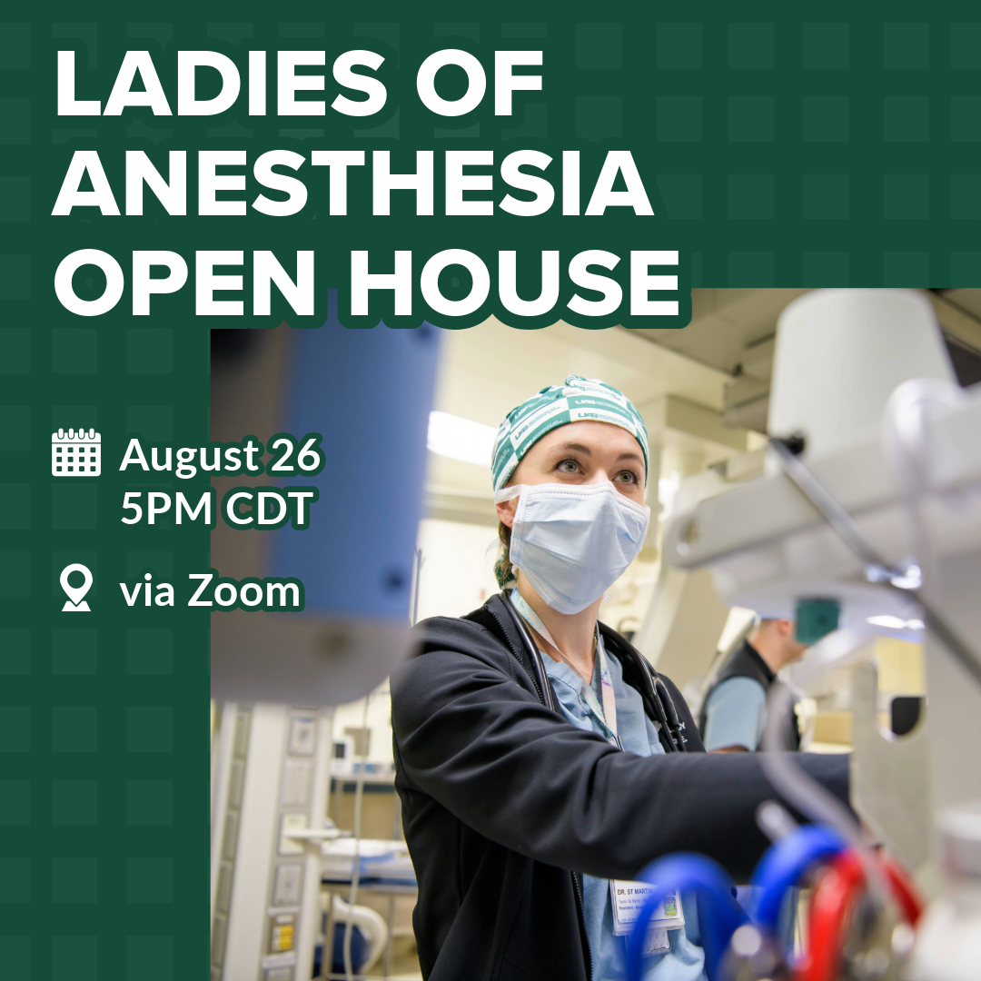 Ladies of Anesthesia Open House