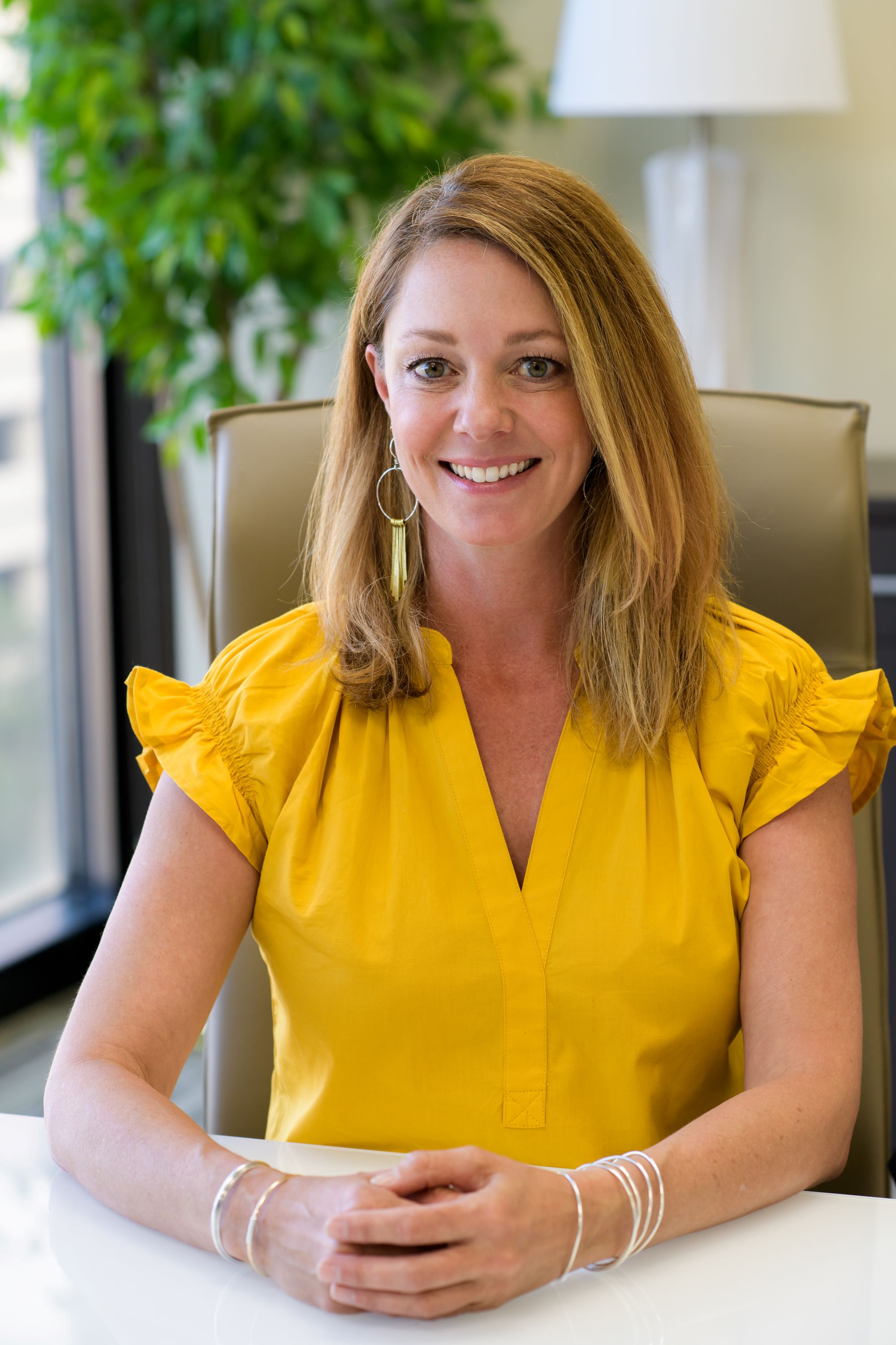 Jennifer DeBerry in conference room