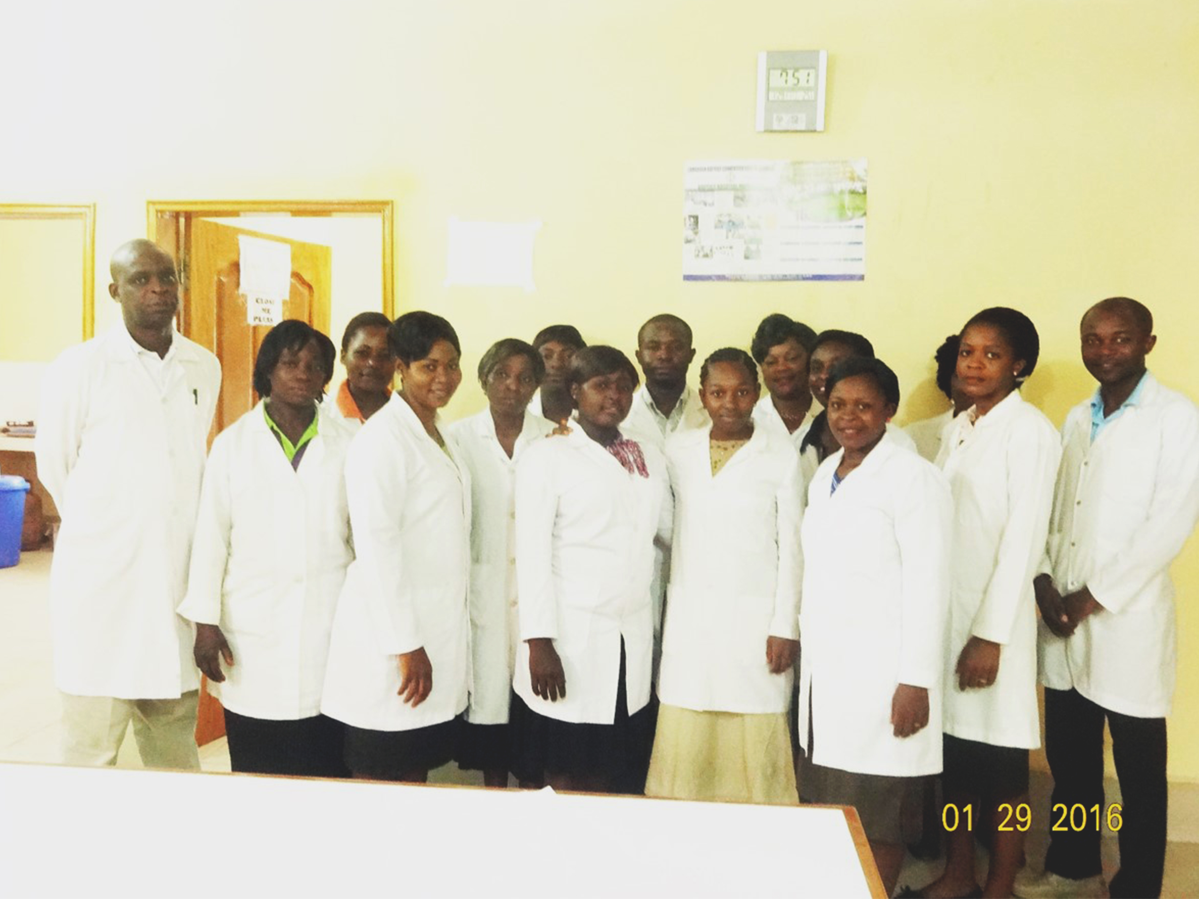 Laboratory Staff at Baptist Hospital Mutengene