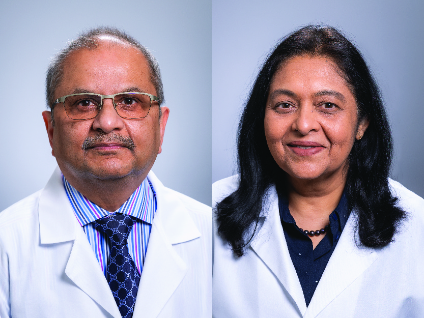 Drs. Ananda and Rita Basu
