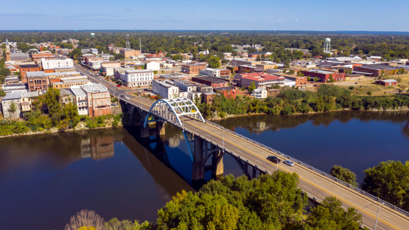 Overhead of Selma, Alabama