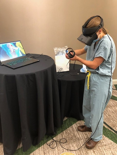 Virtual reality used in resident education