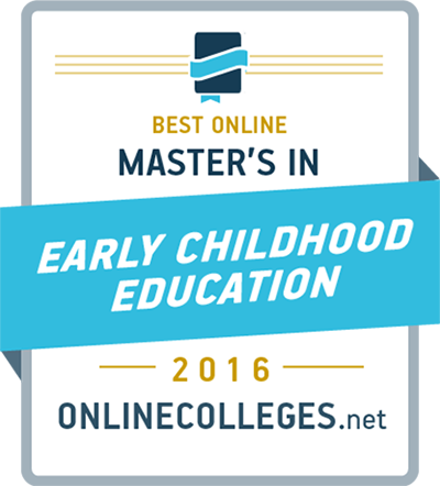 2016 OC best online masters in early childhood education seal