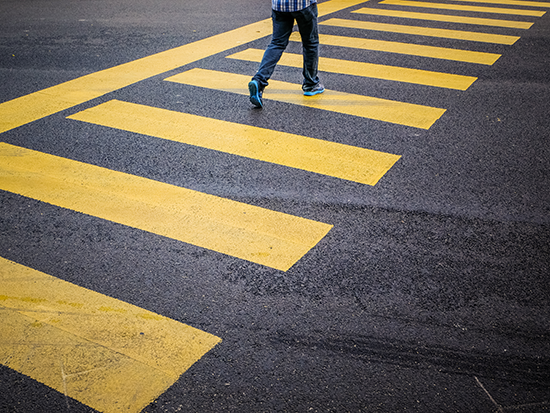 Road rules - using pedestrian crossings safely