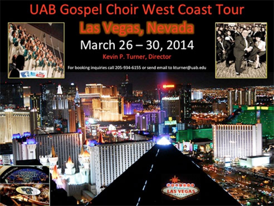 UAB Gospel Choir heading to Sin City for spring break tour News UAB