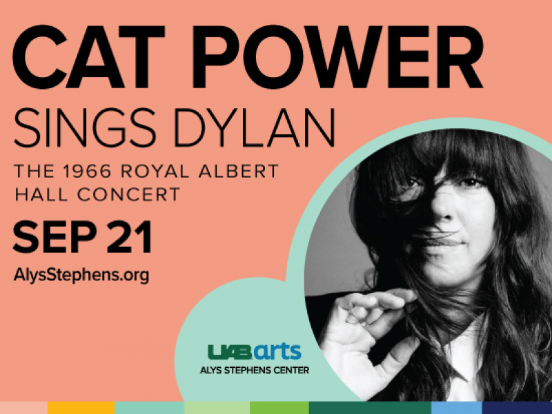 Sept. 21, UAB’s Alys Stephens Center presents “Cat Power Sings Dylan: The 1966 Royal Albert Hall Concert”