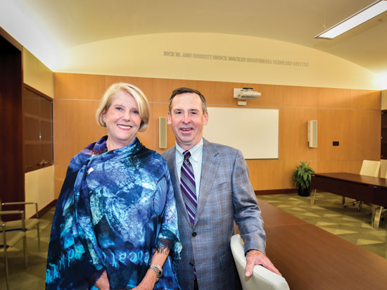 Photo of Barrett Brock MacKay with her husband Rick