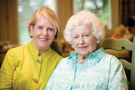 Photo of Barrett Brock MacKay with her mother, Jane Brock
