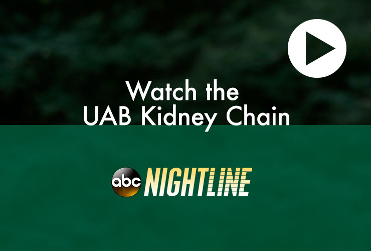 Watch the UAB Kidney Chain on Nighline