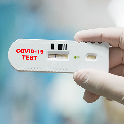 coronavirus testing focus box