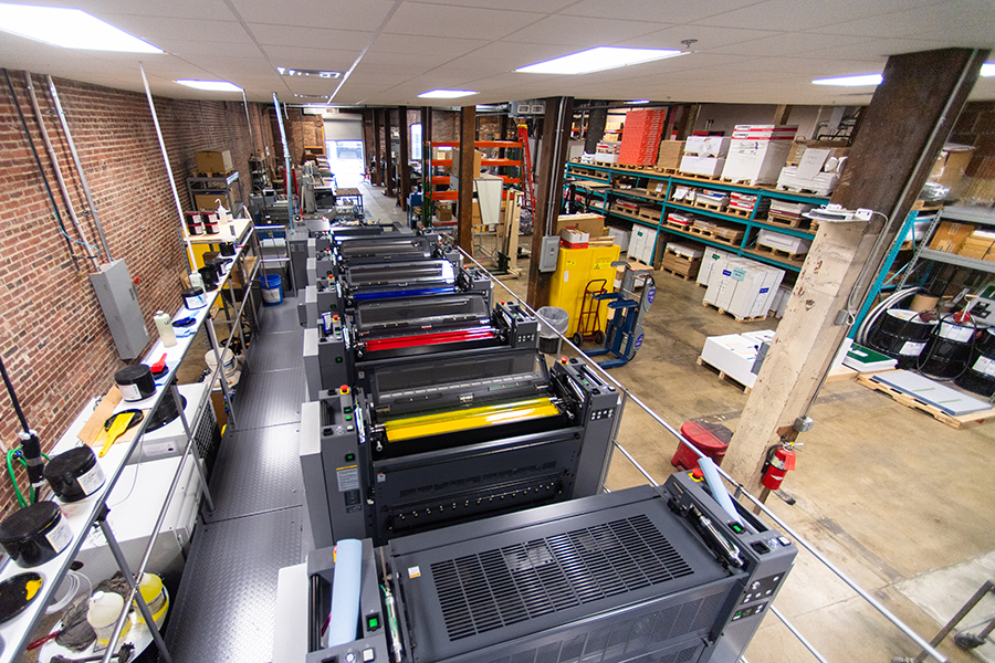 New printing press