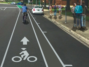 Watch for cyclists: Bike lanes added to 10th Avenue South