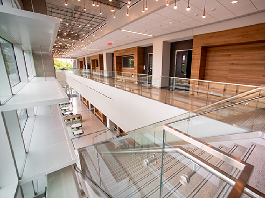 Get a sneak peek inside the new South Science and East Science halls ...