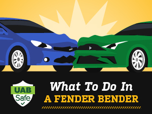 What to do in a fender bender