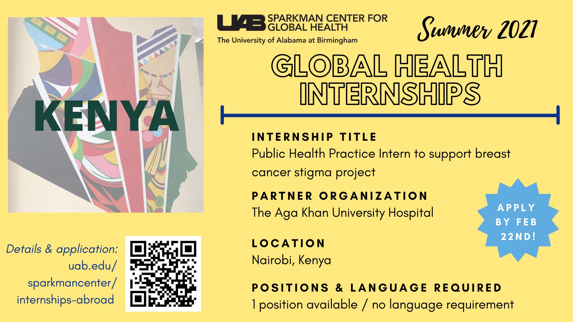 Global Health Internships Abroad Sparkman Center for Global Health UAB