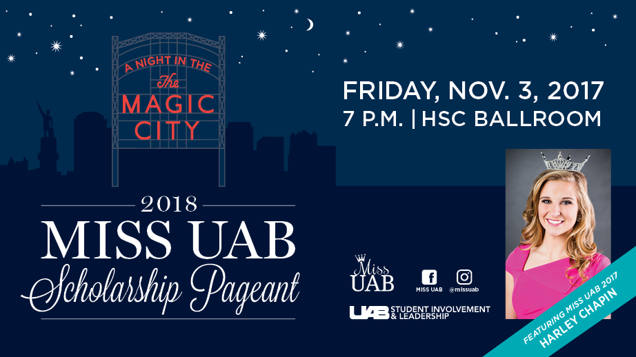 ‘A Night in the Magic City’ will usher in the next Miss UAB