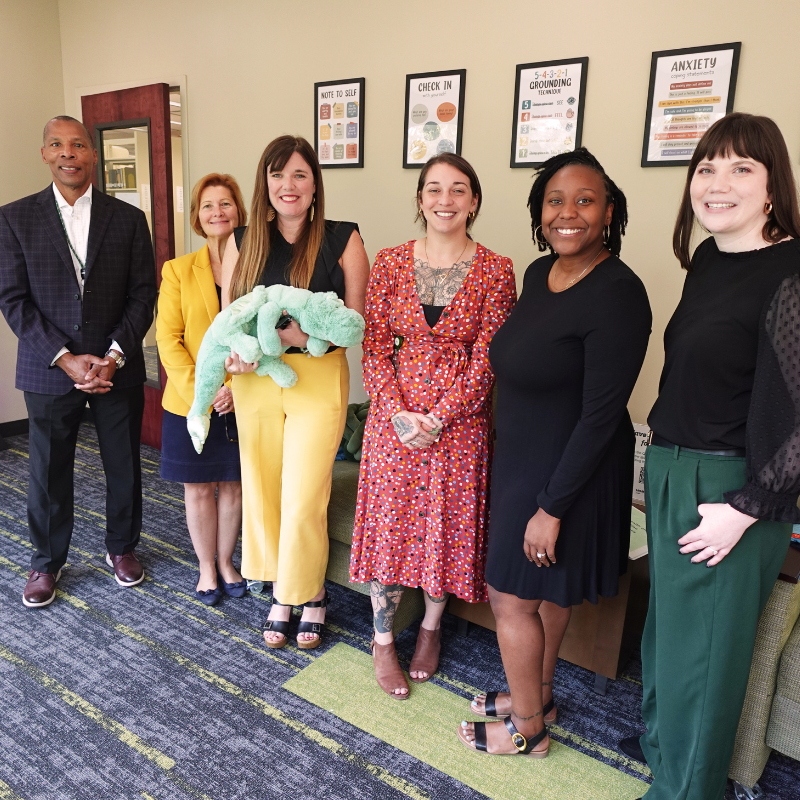 Dr. Jones with the UAB libraries and Disability Support Services team