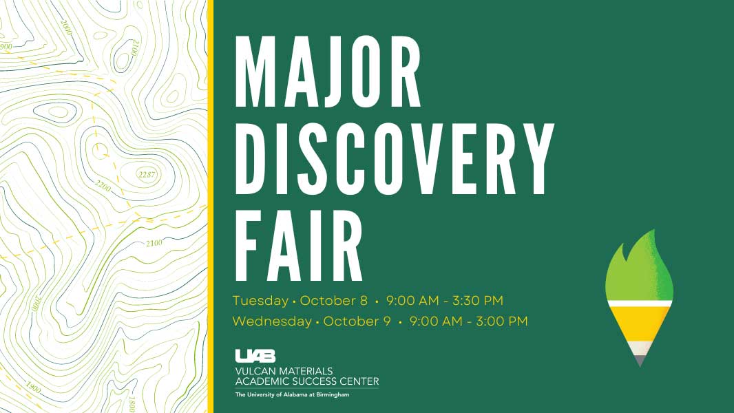 We are excited to announce the upcoming tenth annual Major Discovery Fair. Please check Engage and our socials for more information.