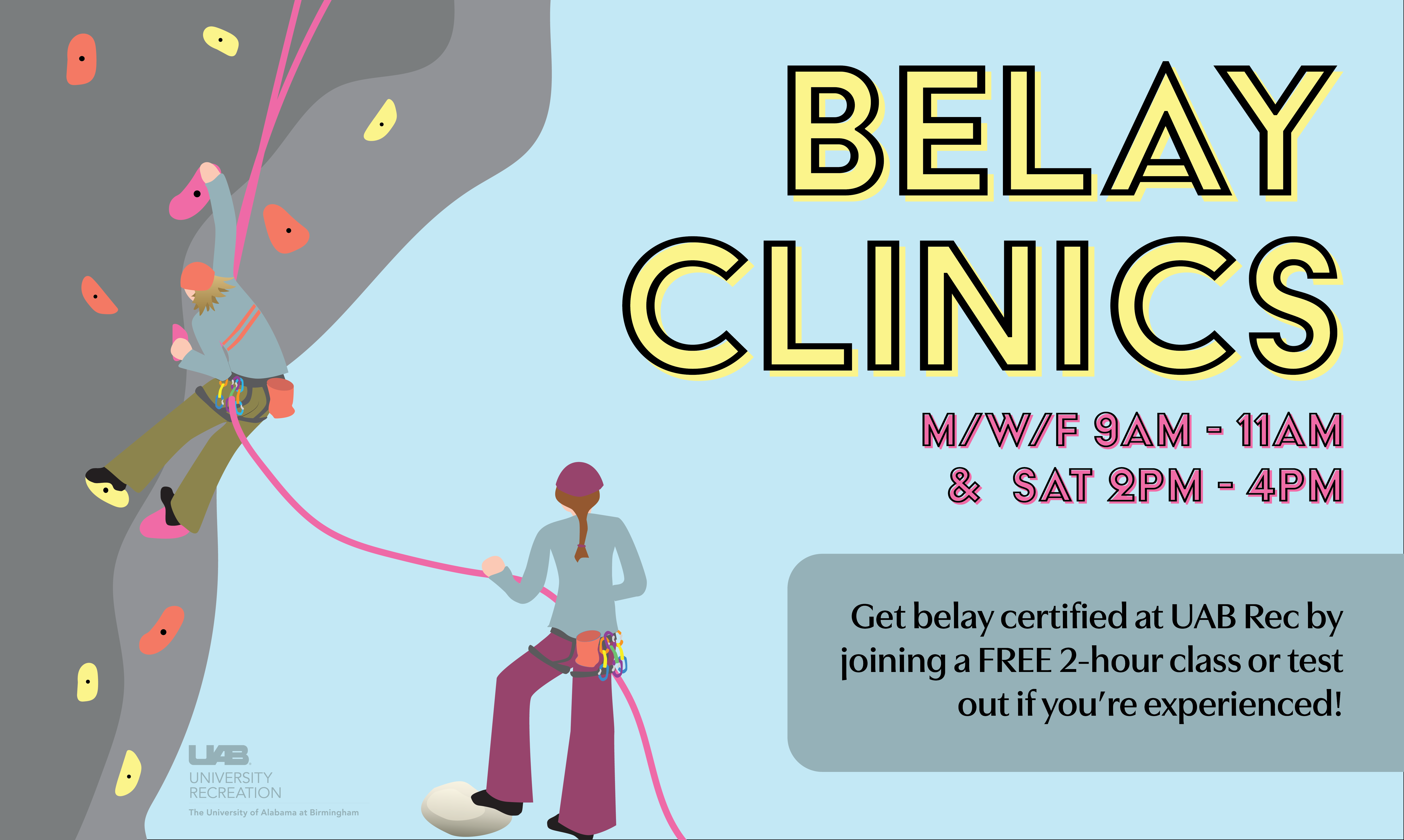 Belay Clinics