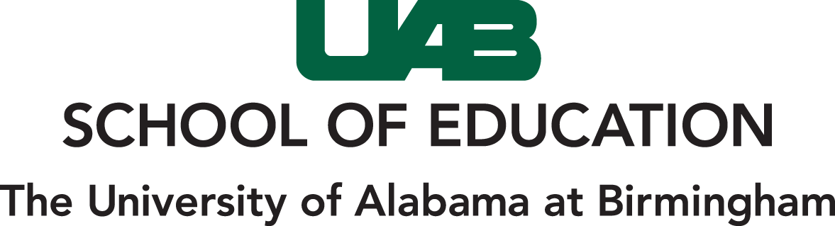 Centered logo for School of Education.